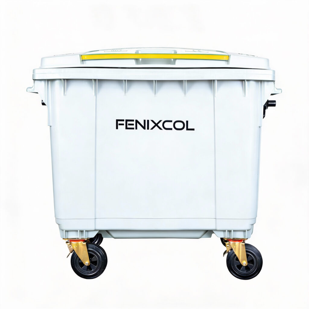 Contenedor de basura 660L